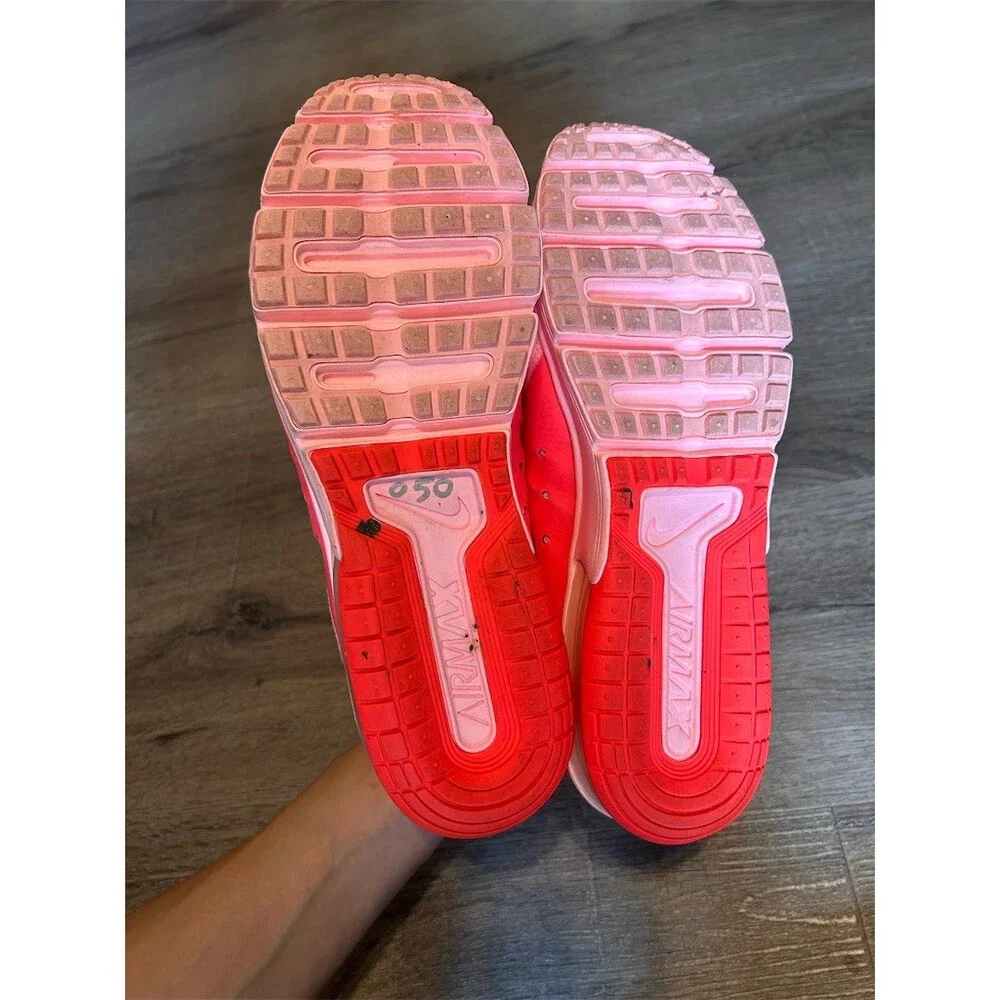 Nike Air Max Sequent 3 Women's Running Shoes Pink Size 10 Lace Up